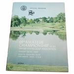1968 US Amateur Championship at Scioto Country Club Program