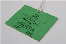 1975 US Open at Medinah Country Club Ticket #15294