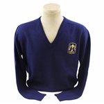 Gay Brewers 1973 Ryder Cup at Muirfield Team USA Navy Cashmere Sweater