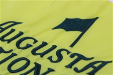 Jack Nicklaus Signed Undated Augusta National Golf Club Member Embroidered Flag JSA ALOA