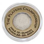 The Players Championship at Sawgrass Hole #18 Bunker Sand Capsule/Marker