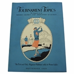 1929 Tournament Topics Pictorial Magazine from the D.W.A.G. - Published Solely for Women Goflers