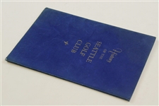 1959 History of Seattle Golf Club Book