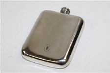 Flask With 3 Golfers Engraved On The Front