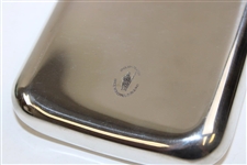 Flask With 3 Golfers Engraved On The Front