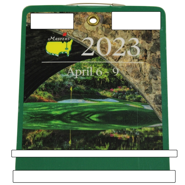 2023 Masters Tournament SERIES Badge - Jon Rahm Winner