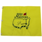 Hideki Matsuyama & Shota Hayafuji Signed 2021 Masters Embroidered Flag JSA ALOA
