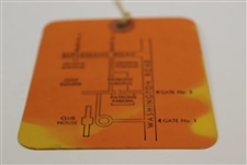 1957 Masters Tournament Sunday Practice Round Ticket #432 - Doug Ford Winner