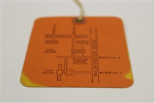 1957 Masters Tournament Sunday Practice Round Ticket #433 - Doug Ford Winner