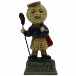 Silver King Golf Ball Mini Statue