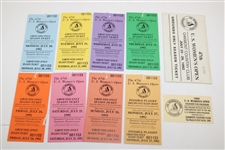 1992 US Women's Open at Oakmont Tickets Set #1133 w/Program Voucher in Envelope - Sorenstam Debut