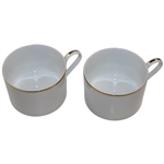 Mark Calcavecchia's 6pc Set of The Players Championship Tiffany Plates, Saucers & Tea Cups