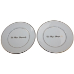 Mark Calcavecchia's 6pc Set of The Players Championship Tiffany Plates, Saucers & Tea Cups
