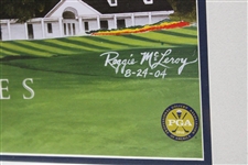 Tiger, Phil & 2004 Ryder Cup Team USA Signed Poster Framed JSA ALOA