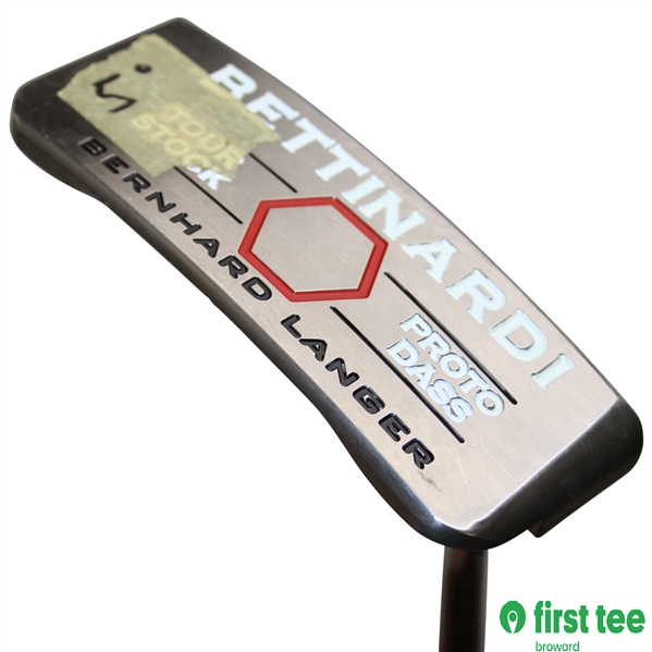 Bernhard Langers Personal Match Used Bettinardi Tour Stock Proto Dass Putter