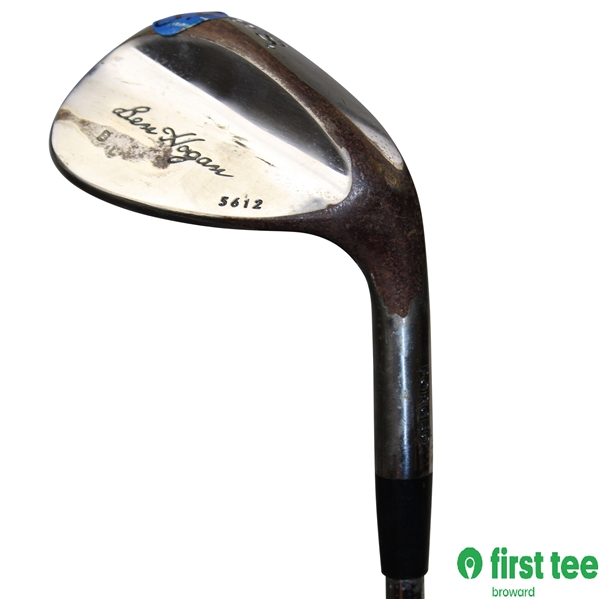 Bernhard Langers Personal Match Used Ben Hogan BL 5612 56 Degree Sand Wedge
