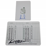 Frank Toledo Strongman Stranahan & Annika Sorenstam Signed ANGC Scorecards JSA ALOA