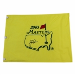 Jack Nicklaus Signed 2005 Masters Tournament Embroidered Flag - Final Masters JSA ALOA