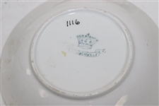 Five (5) Golf Themed Small Porcelain Dishes/Ashtrays