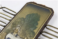 Vintage Post-Swing Golf Themed Tie Rack