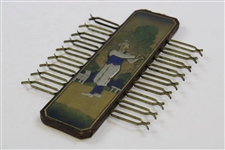 Vintage Post-Swing Golf Themed Tie Rack