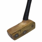 Donald Ross Hickory Shaft Putter With Inscription On Top Of Putter “D J Ross”