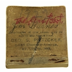 1920 George Pietzcker Jim Barnes Open Championship at St Andrews Flicker Book - Rare 