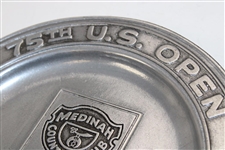1975 US Open at Medinah Country Club Pewter Plate