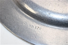 1975 US Open at Medinah Country Club Pewter Plate