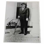 Bobby Jones After Operation 1950 Wire Photo