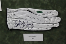 McIlroy(x2), Kaymer & Watson Signed Golf Gloves Display - 2014 Major Champs - Framed JSA ALOA