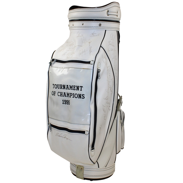 Mickelson, Norman, Couples & Others 1995 Tournament of Champions Full Size Golf Bag JSA ALOA
