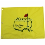 Billy Casper Signed Masters Undated Embroidered Flag with 1970 JSA ALOA