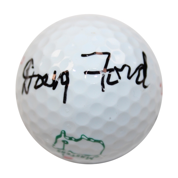 Doug Ford Signed Titleist Masters Logo Golf Ball JSA ALOA