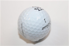 Fuzzy Zoeller Signed Titleist Masters Logo Golf Ball JSA ALOA