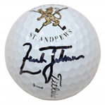 Zach Johnson Signed Titleist Old Course St. Andrews Logo Golf Ball JSA ALOA