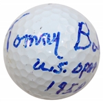 Tommy Bolt Signed Titleist Golf Ball with US Open 1958 JSA ALOA