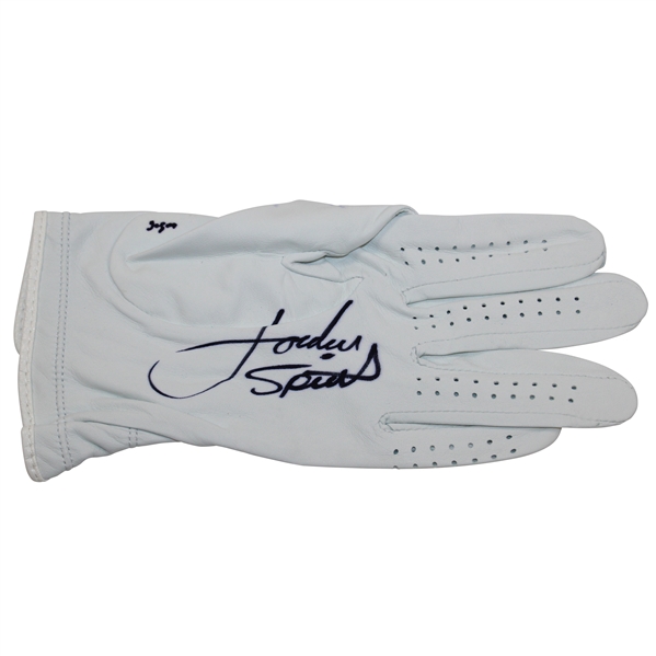 Jordan Spieth Signed LH White Golf Glove JSA ALOA