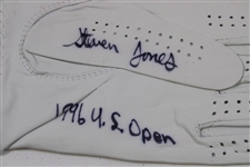 Rose, Fleck, Graham & Five (5) other US Open Champions Signed Golf Gloves JSA ALOA