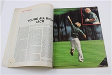 Jack Nicklaus Signed 1975 Sports Illustrated Magazine JSA ALOA