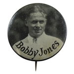 Bobby Jones Pin Back Button circa 1925