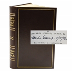 Chick Evans Signed & Dated 1978 Chick Evans Golf Book JSA ALOA