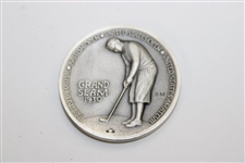 .999 Fine Silver Bobby Jones Grand Slam Medal By The Metal Arts Company