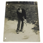 Walter Hagen Double Weight Photo Bunker Shot at Mayfield C.C. by Photographer Bruce