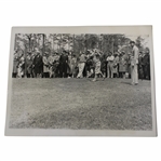 1935 Walter Hagen Match Play Press Photo