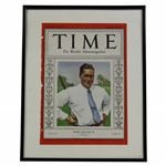 1930 Bobby Jones Time Magazine Cover - Framed 