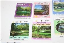 1998-2018 Masters Tournament SERIES Badges