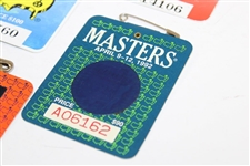 1990-1996 Masters Tournament SERIES Badges