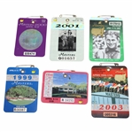 1998-2003 Masters Tournament SERIES Badges