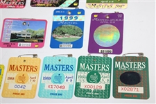 1981-2020 Masters Tournament SERIES Badges - Missing 1986 & 1997